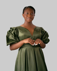 Olive Gown - photo 2