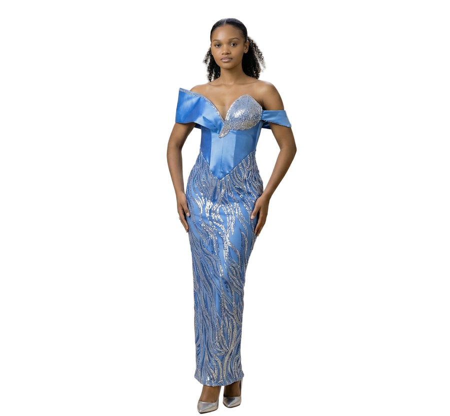Shimmer Gown