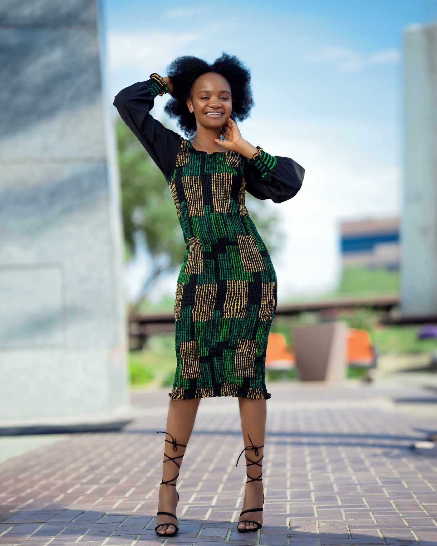 Green Glow Dress