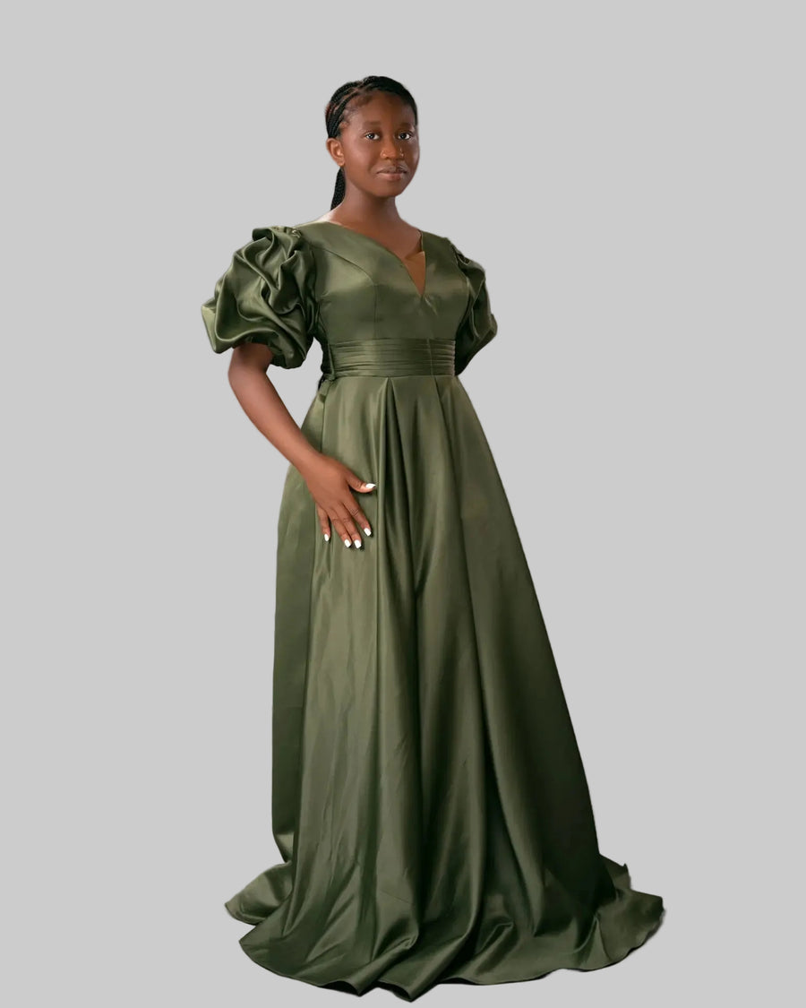 Olive Gown